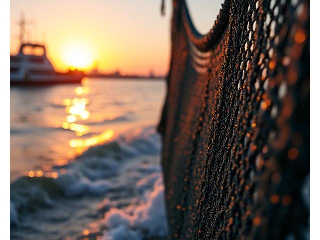 商業漁業向けの耐久性の高いカスタム漁網