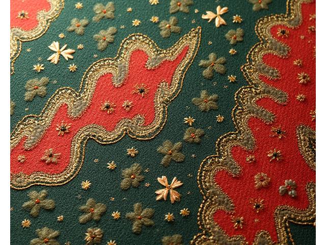 明治時代の西陣織帯の色褪せが修復され、元の鮮やかな色彩を取り戻した状態。